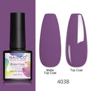 NAILCO 8ml Pink Red Colors Gel Nail Polish Nail Art Varnishes Gel Lacquer Coat Design UV Gel Varnish Soak Off LED Nails Manicure