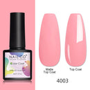 NAILCO 8ml Pink Red Colors Gel Nail Polish Nail Art Varnishes Gel Lacquer Coat Design UV Gel Varnish Soak Off LED Nails Manicure