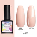 NAILCO 8ml Pink Red Colors Gel Nail Polish Nail Art Varnishes Gel Lacquer Coat Design UV Gel Varnish Soak Off LED Nails Manicure