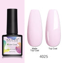 NAILCO 8ml Pink Red Colors Gel Nail Polish Nail Art Varnishes Gel Lacquer Coat Design UV Gel Varnish Soak Off LED Nails Manicure