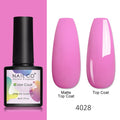 NAILCO 8ml Pink Red Colors Gel Nail Polish Nail Art Varnishes Gel Lacquer Coat Design UV Gel Varnish Soak Off LED Nails Manicure