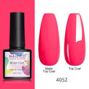 NAILCO 8ml Pink Red Colors Gel Nail Polish Nail Art Varnishes Gel Lacquer Coat Design UV Gel Varnish Soak Off LED Nails Manicure