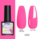 NAILCO 8ml Pink Red Colors Gel Nail Polish Nail Art Varnishes Gel Lacquer Coat Design UV Gel Varnish Soak Off LED Nails Manicure