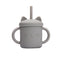 10 Color Baby Silicone Water Cup Feeding Cup BPA Free Baby Learning Drinkware Children's Soft Straw Cups