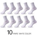 HSS 2021 Men's Cotton Socks New styles 10 Pairs / Lot Black Business Men Socks Breathable Spring Summer for Male US size(6.5-12)