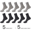 HSS 2021 Men's Cotton Socks New styles 10 Pairs / Lot Black Business Men Socks Breathable Spring Summer for Male US size(6.5-12)