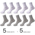 HSS 2021 Men's Cotton Socks New styles 10 Pairs / Lot Black Business Men Socks Breathable Spring Summer for Male US size(6.5-12)