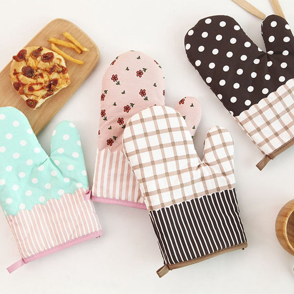 1Pcs hot Oven Mitts Baking Anti-Hot Gloves Pad Oven Microwave Insulation Mat   Baking Kitchen Tools