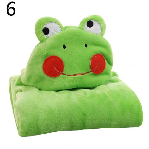 Four Seasons Flannel Baby Cloak For Boys Girls Toddler Baby Winter Warm Flannel Blanket Bath Towel Windproof Hooded Cloak Coat