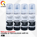 5 BottLe Ecotank Ink for Epson L3150 L3110 104 502 512 504 Ink EcoTank Printer ET2700 ET2750 ET3700 ET2711 refill dye ink