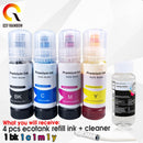 5 BottLe Ecotank Ink for Epson L3150 L3110 104 502 512 504 Ink EcoTank Printer ET2700 ET2750 ET3700 ET2711 refill dye ink