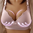 SFIT Adjustable Bras For Women Thin Deep VCup Bra Sexy Intimates Lingerie Comfort Without Steel Ring Push Up Brasieres Plus Size