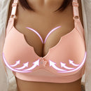 SFIT Adjustable Bras For Women Thin Deep VCup Bra Sexy Intimates Lingerie Comfort Without Steel Ring Push Up Brasieres Plus Size