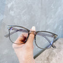 Anti Blue Light Glasses Women Vintage Computer Gafas Men Eyeglasses Optical Glass Plain Lunettes De Sol Frame Gaming Spectacles