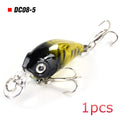 8pcs Crankbaits Set Mixed Colors Fishing Lures Minnow Baits Wobbler with Box Bass Swimbait Sea Swim Jerkbait Trout Tackle Hard