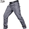 2021 New Daiwa Breathable Waterproof Fishing Pants Camouflage Hiking Hunting Camping Outdoor Wear Thin Spring Fishing Clothes