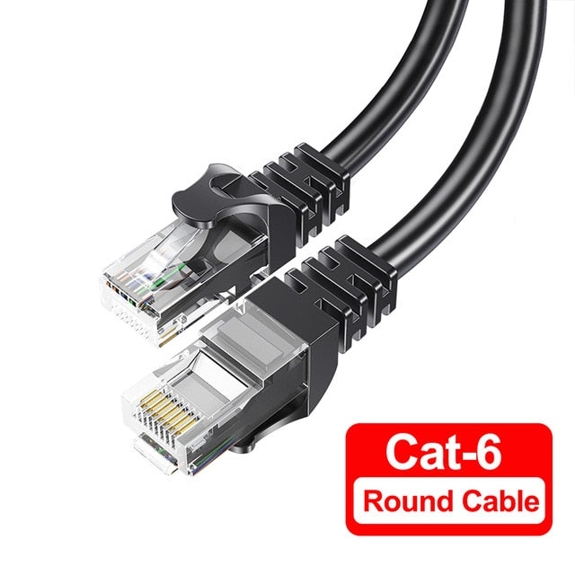 Essager Ethernet Cable Cat6 Lan Cable 10m UTP Cat 6 RJ 45 Splitter Network Cable RJ45 Twisted Pair Patch Cord for Laptop Router