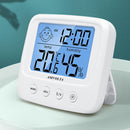 Amvolta LCD Digital Temperature Humidity Meter Backlight Home Indoor Electronic Hygrometer Thermometer Weather Station Baby Room