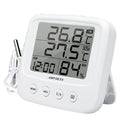 Amvolta LCD Digital Temperature Humidity Meter Backlight Home Indoor Electronic Hygrometer Thermometer Weather Station Baby Room