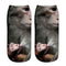 Cartoon Cat Sock 3D Cat Printed Cotton Anklet Socks Low Cut Sports Sock Cute Designer Women Girl Casual Socks