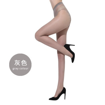 Women Summer Sexy Nylon Pantyhose Ladies 5D Tear Resistant Breathable Elastic Tights Slim Stockings High Waist Sun Protection