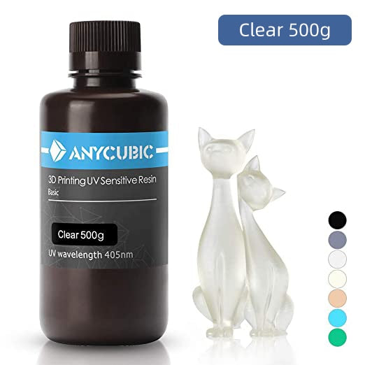 ANYCUBIC 500g/1kg Liquid Photopolymer Resin 405nm UV Resin For LCD 3D Printer Printing Material For Photon/Photon S/Photon Mono