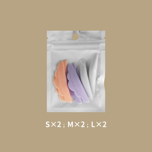 10pcs/Lot Y Shape Silicone Eyelashes Lift Lifting Curler Eye Lash Extension Graft Brush Makeup Mascara Tool Eye Lash Perming Pad