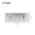 1/10/20/50/100Pcs Metal Wall Hook Self Adhesive Sticky Kitchen Bathroom Key Bag Coat Hanger Storage Hanging Holder Rack 4 Types