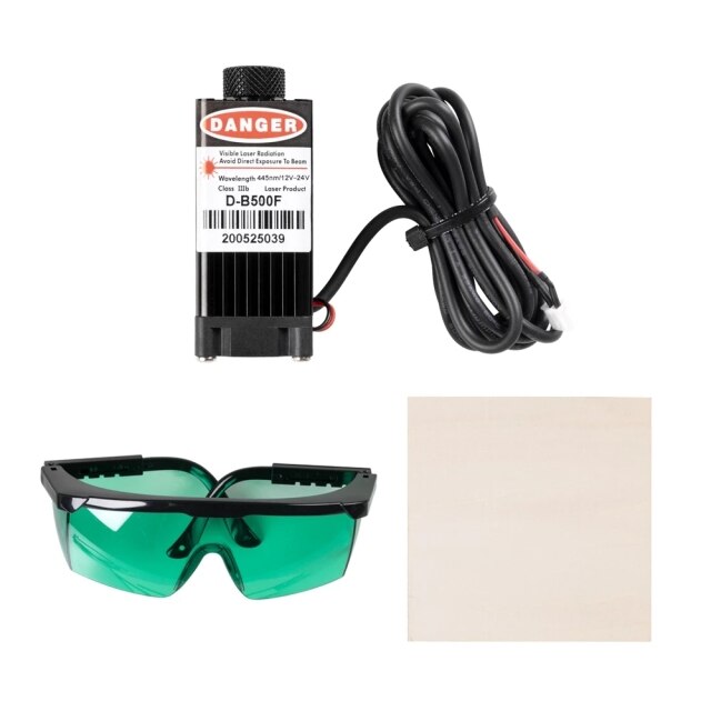 High-Power 12V/24V Blue Violet Light Laser Engraving Laser With Focusing For CREALITY 3D Mini Laser Engraving 3D Printer