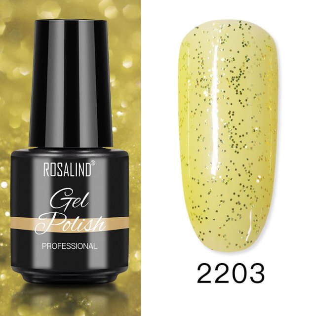 ROSALIND Gel Polish Red Nude Series Polish All For Manicure Nails Art Semi Permanent Gel UV LED Soff Off Hybrid Varnishes