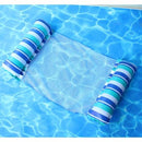 Floating Water Hammock Float Lounger Floating Toys Inflatable Floating Bed Chair Swimming Pool Foldable Inflatable Hammock Bed