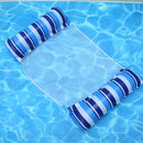 Floating Water Hammock Float Lounger Floating Toys Inflatable Floating Bed Chair Swimming Pool Foldable Inflatable Hammock Bed
