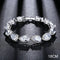 2021 New Fashion Luxury 925 Sterling Silver Tennis women's Bracelets Bangle For Women Christmas Gift Jewelry Wholesale S5877b