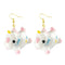 30 Style Earrings For Women Girls 3D Birthday Lovely Jewelry Duck Rabbit Animal Cow Flamingo Kids Children's friendship Gift
