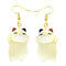 30 Style Earrings For Women Girls 3D Birthday Lovely Jewelry Duck Rabbit Animal Cow Flamingo Kids Children's friendship Gift