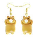 30 Style Earrings For Women Girls 3D Birthday Lovely Jewelry Duck Rabbit Animal Cow Flamingo Kids Children's friendship Gift