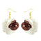30 Style Earrings For Women Girls 3D Birthday Lovely Jewelry Duck Rabbit Animal Cow Flamingo Kids Children's friendship Gift