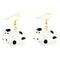 30 Style Earrings For Women Girls 3D Birthday Lovely Jewelry Duck Rabbit Animal Cow Flamingo Kids Children's friendship Gift
