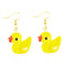 30 Style Earrings For Women Girls 3D Birthday Lovely Jewelry Duck Rabbit Animal Cow Flamingo Kids Children's friendship Gift