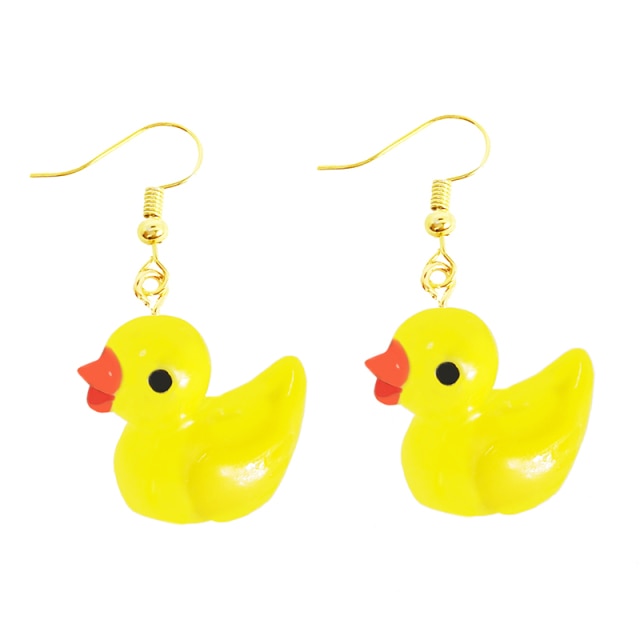 30 Style Earrings For Women Girls 3D Birthday Lovely Jewelry Duck Rabbit Animal Cow Flamingo Kids Children's friendship Gift