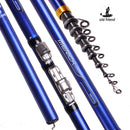carbon fiber 3.6M 4.5M 5.4M 6.3M Spinning Fishing Rod M Power Telescopic Rock Fishing Rod Carp Feeder Rod Surf Spinning Rod