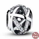 HOT SALE 925 Sterling Silver Colorful Coffee Ooke Series Beads Charms fit Original Pandora Bracelet Women Fashion DIY Jewelry