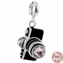 HOT SALE 925 Sterling Silver Colorful Coffee Ooke Series Beads Charms fit Original Pandora Bracelet Women Fashion DIY Jewelry