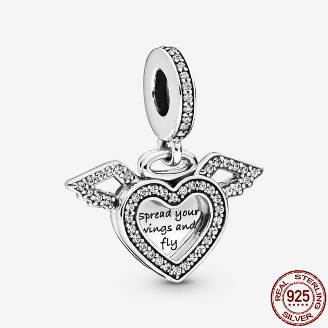 HOT SALE 925 Sterling Silver Colorful Coffee Ooke Series Beads Charms fit Original Pandora Bracelet Women Fashion DIY Jewelry