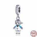 HOT SALE 925 Sterling Silver Colorful Coffee Ooke Series Beads Charms fit Original Pandora Bracelet Women Fashion DIY Jewelry