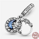 HOT SALE 925 Sterling Silver Colorful Coffee Ooke Series Beads Charms fit Original Pandora Bracelet Women Fashion DIY Jewelry