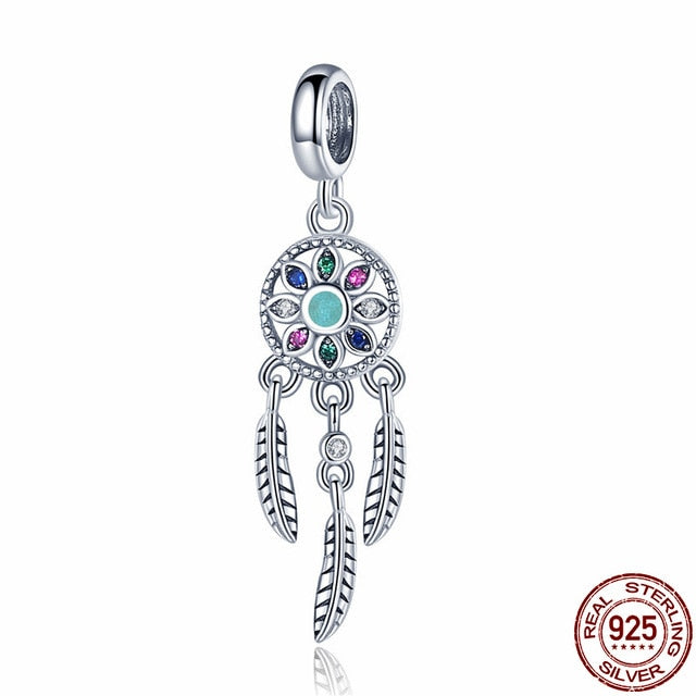 HOT SALE 925 Sterling Silver Colorful Coffee Ooke Series Beads Charms fit Original Pandora Bracelet Women Fashion DIY Jewelry