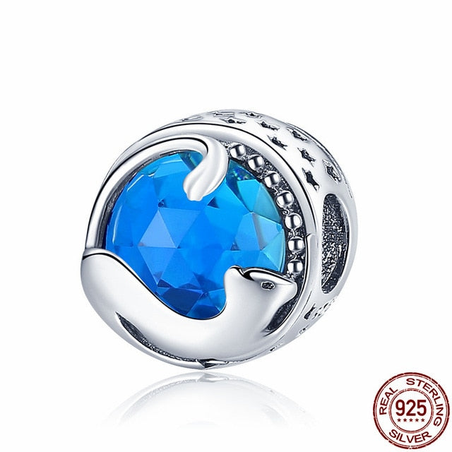 HOT SALE 925 Sterling Silver Colorful Coffee Ooke Series Beads Charms fit Original Pandora Bracelet Women Fashion DIY Jewelry