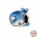 HOT SALE 925 Sterling Silver Colorful Coffee Ooke Series Beads Charms fit Original Pandora Bracelet Women Fashion DIY Jewelry