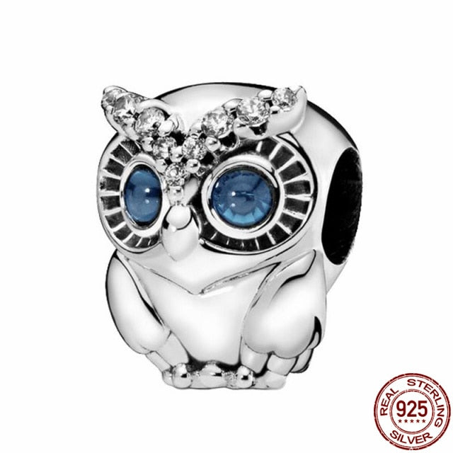 HOT SALE 925 Sterling Silver Colorful Coffee Ooke Series Beads Charms fit Original Pandora Bracelet Women Fashion DIY Jewelry